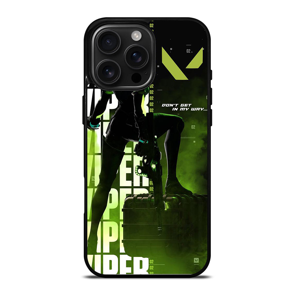 VALORANT VIPER 1 iPhone 16 Pro Max Case Cover