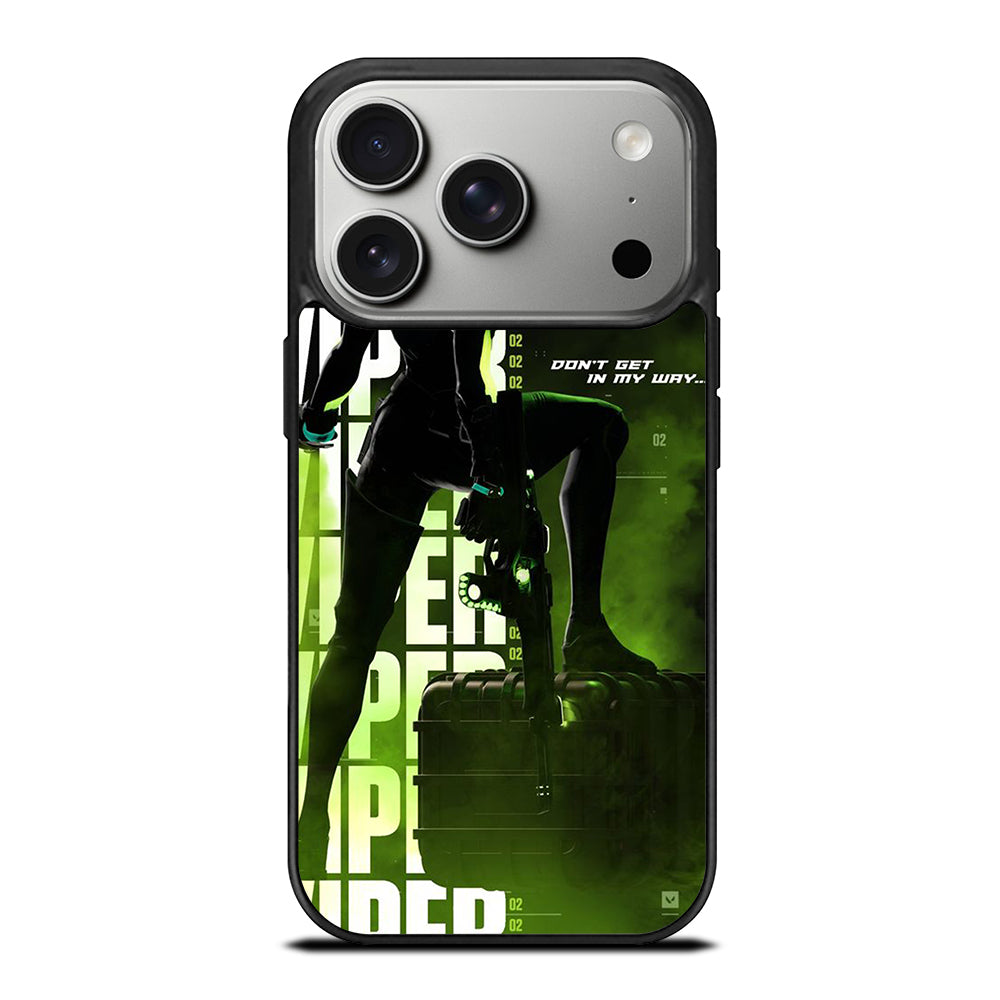 VALORANT VIPER 1 iPhone 17 Pro Case Cover