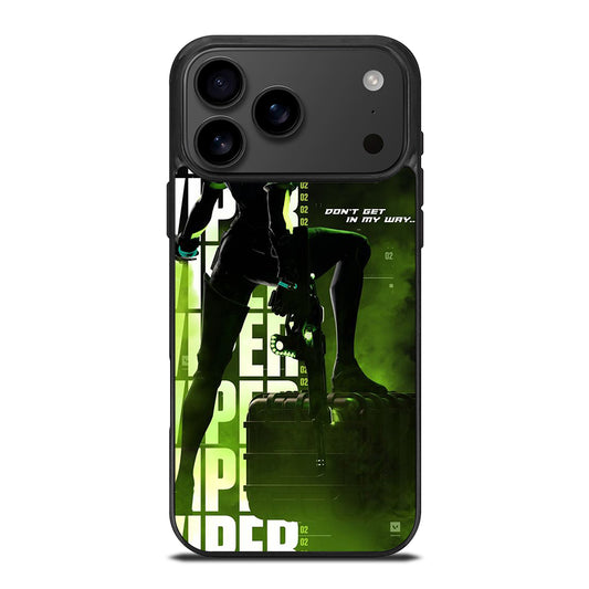 VALORANT VIPER 1 iPhone 17 Pro Max Case Cover