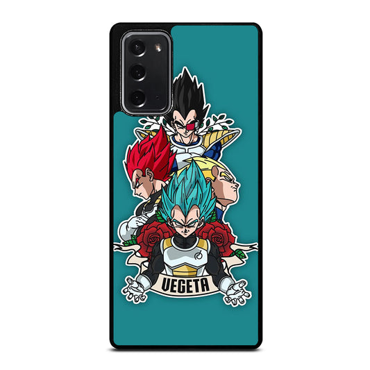 VEGETA ALL SSJ DRAGON BALL SUPER Samsung Galaxy Note 20 Case Cover