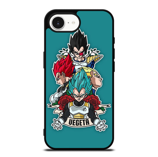 VEGETA ALL SSJ DRAGON BALL SUPER iPhone 16e Case Cover