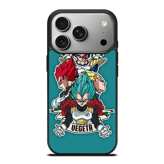 VEGETA ALL SSJ DRAGON BALL SUPER iPhone 17 Pro Case Cover