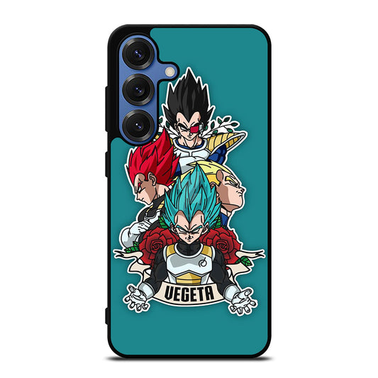 VEGETA ALL SSJ DRAGON BALL SUPER Samsung Galaxy S25 Case Cover
