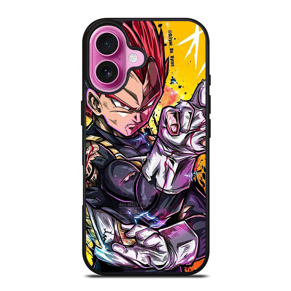 VEGETA ART DRAGON BALL SUPER iPhone 16 Plus Case Cover