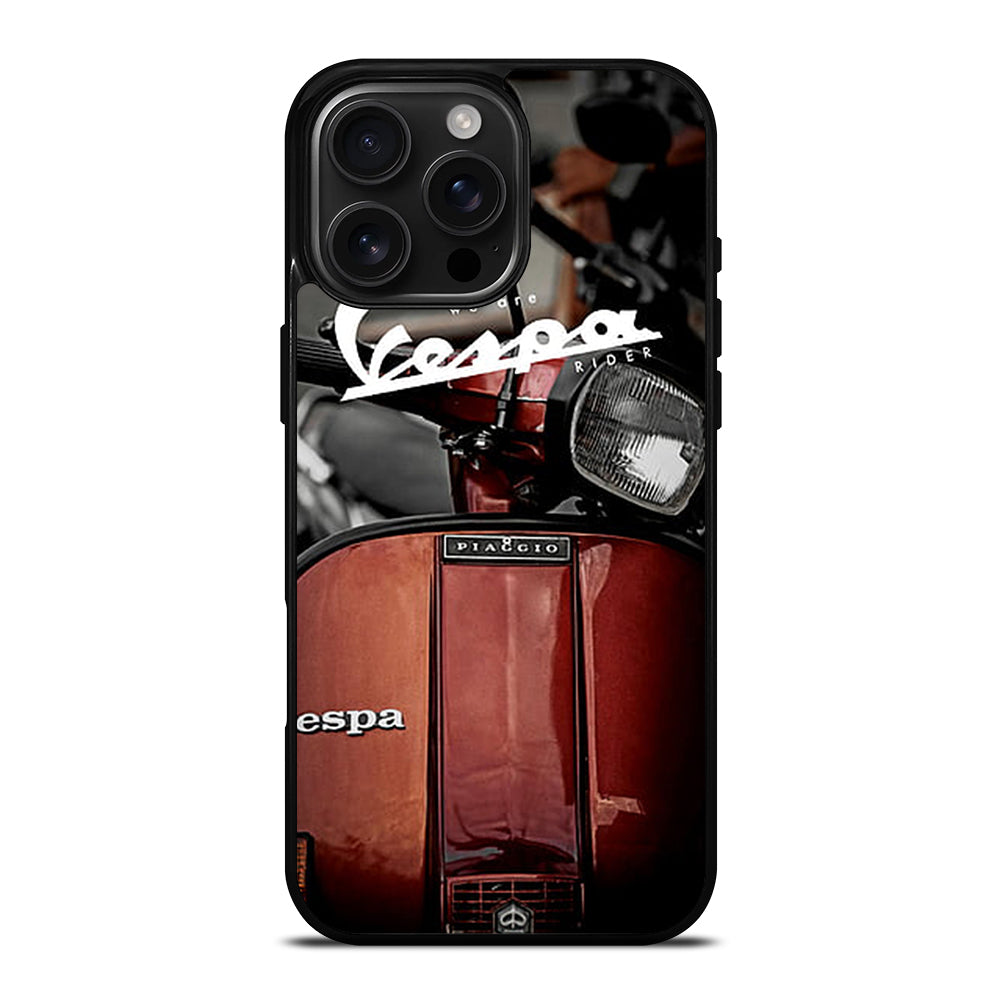 VESPA PIAGGIO MOTORCYCLE iPhone 16 Pro Max Case Cover