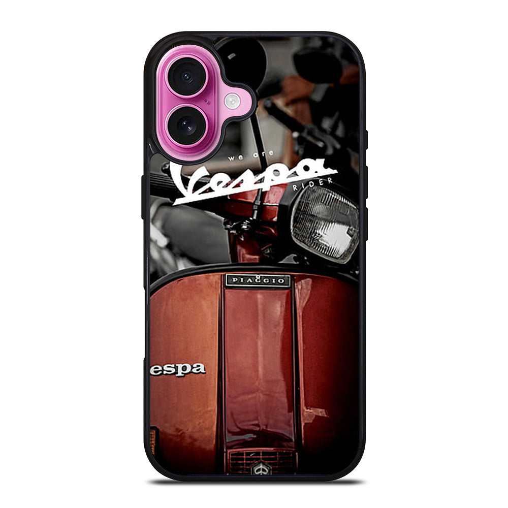 VESPA PIAGGIO MOTORCYCLE iPhone 16 Plus Case Cover