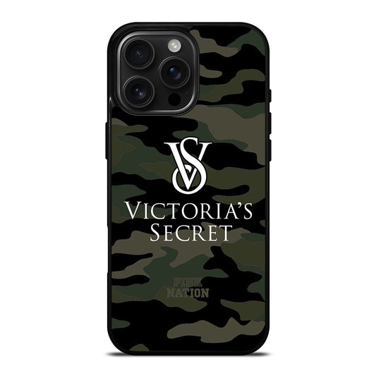 VICTORIA'S SECRET CAMO LOGO 2 iPhone 16 Pro Max Case Cover