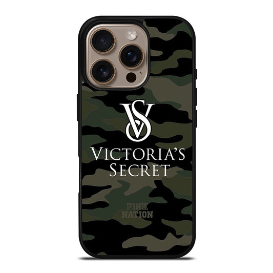 VICTORIA'S SECRET CAMO LOGO 2 iPhone 16 Pro Case Cover