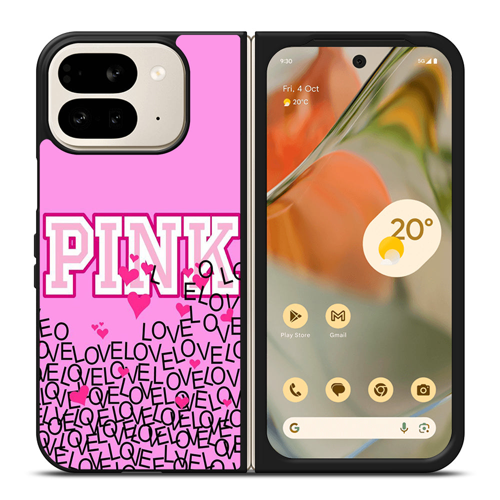 VICTORIA'S SECRET PINK LOVE Google Pixel 9 Pro Fold Case Cover