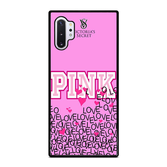 VICTORIA'S SECRET PINK LOVE Samsung Galaxy Note 10 Plus Case Cover