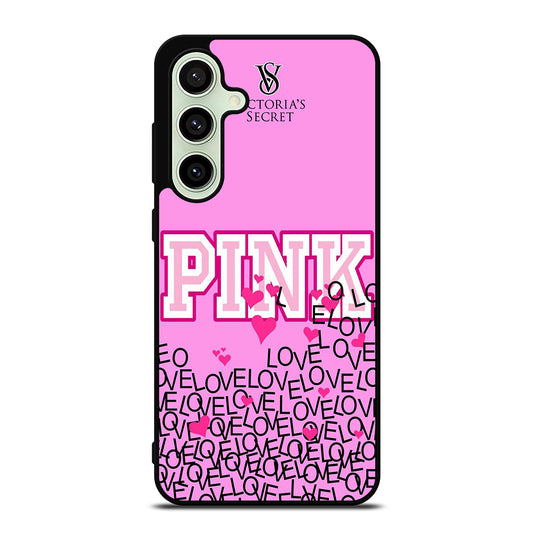 VICTORIA'S SECRET PINK LOVE Samsung Galaxy S24 FE Case Cover