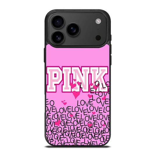 VICTORIA'S SECRET PINK LOVE iPhone 17 Pro Max Case Cover
