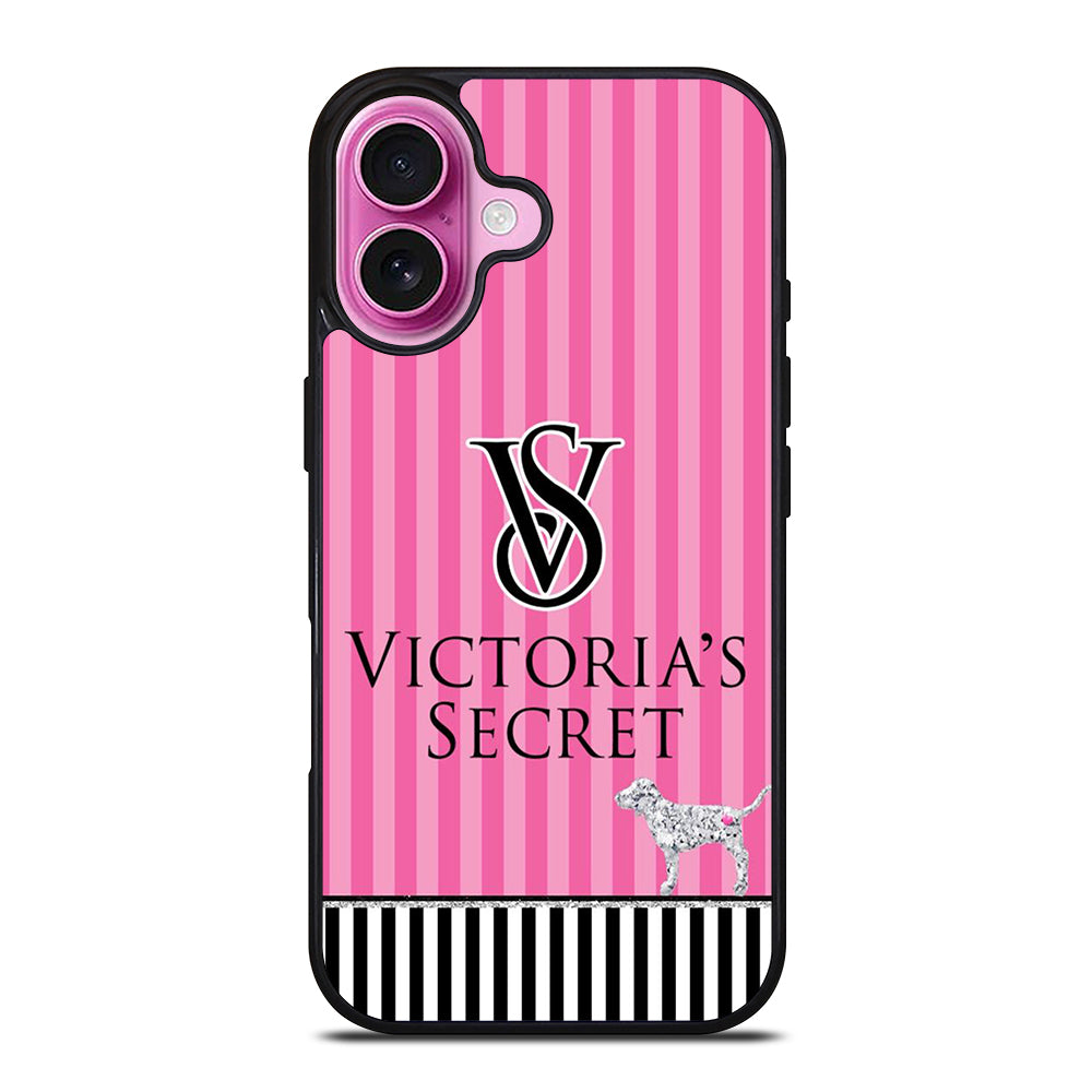 VICTORIA'S SECRET STRIPE ICON 2 iPhone 16 Plus Case Cover