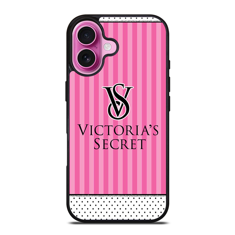 VICTORIA'S SECRET STRIPE ICON iPhone 16 Plus Case Cover