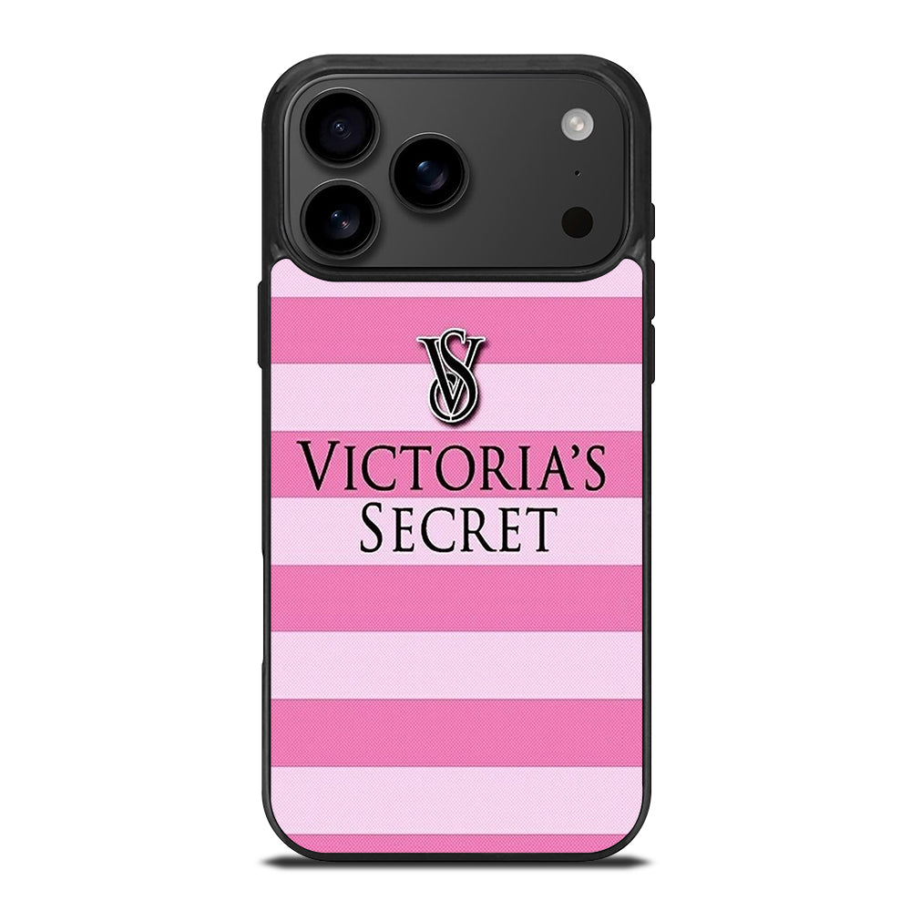 VICTORIA'S SECRET STRIPE LOGO 3 iPhone 17 Pro Max Case Cover