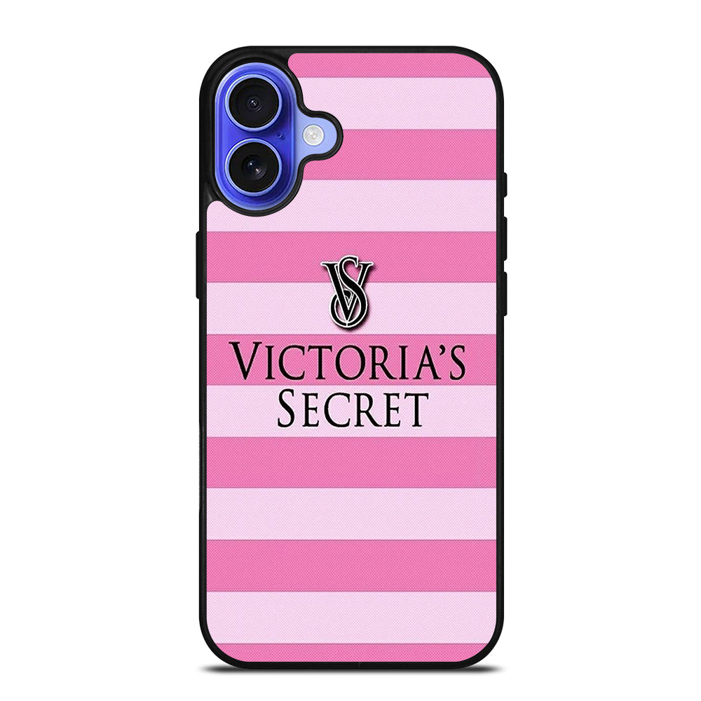 VICTORIA'S SECRET STRIPE LOGO 3 iPhone 16 Case Cover