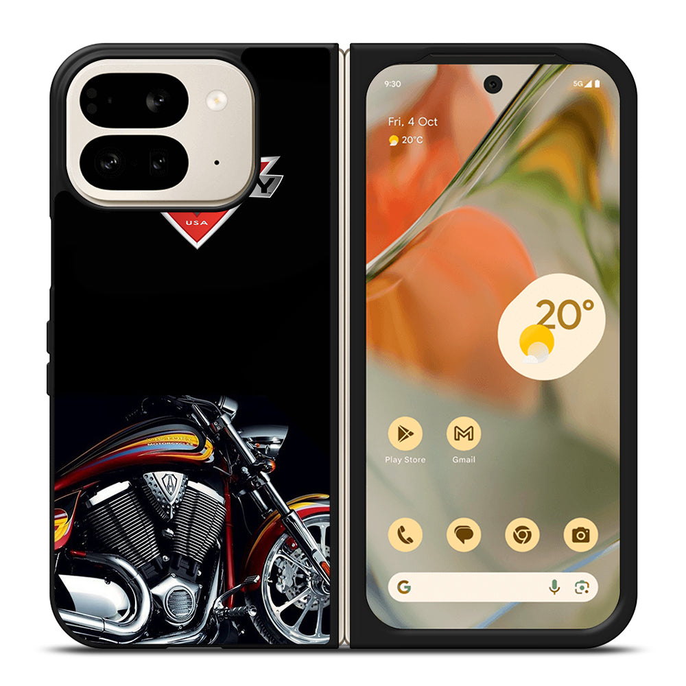 VICTORY LOGO MOTORCYCLE Google Pixel 9 Pro Fold Case Cover
