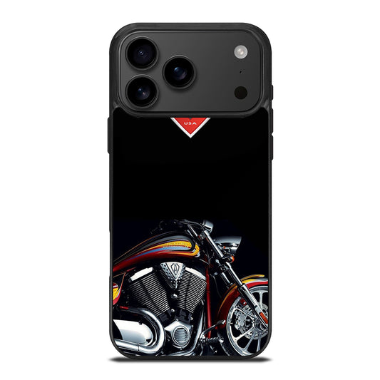 VICTORY LOGO MOTORCYCLE iPhone 17 Pro Max Case Cover