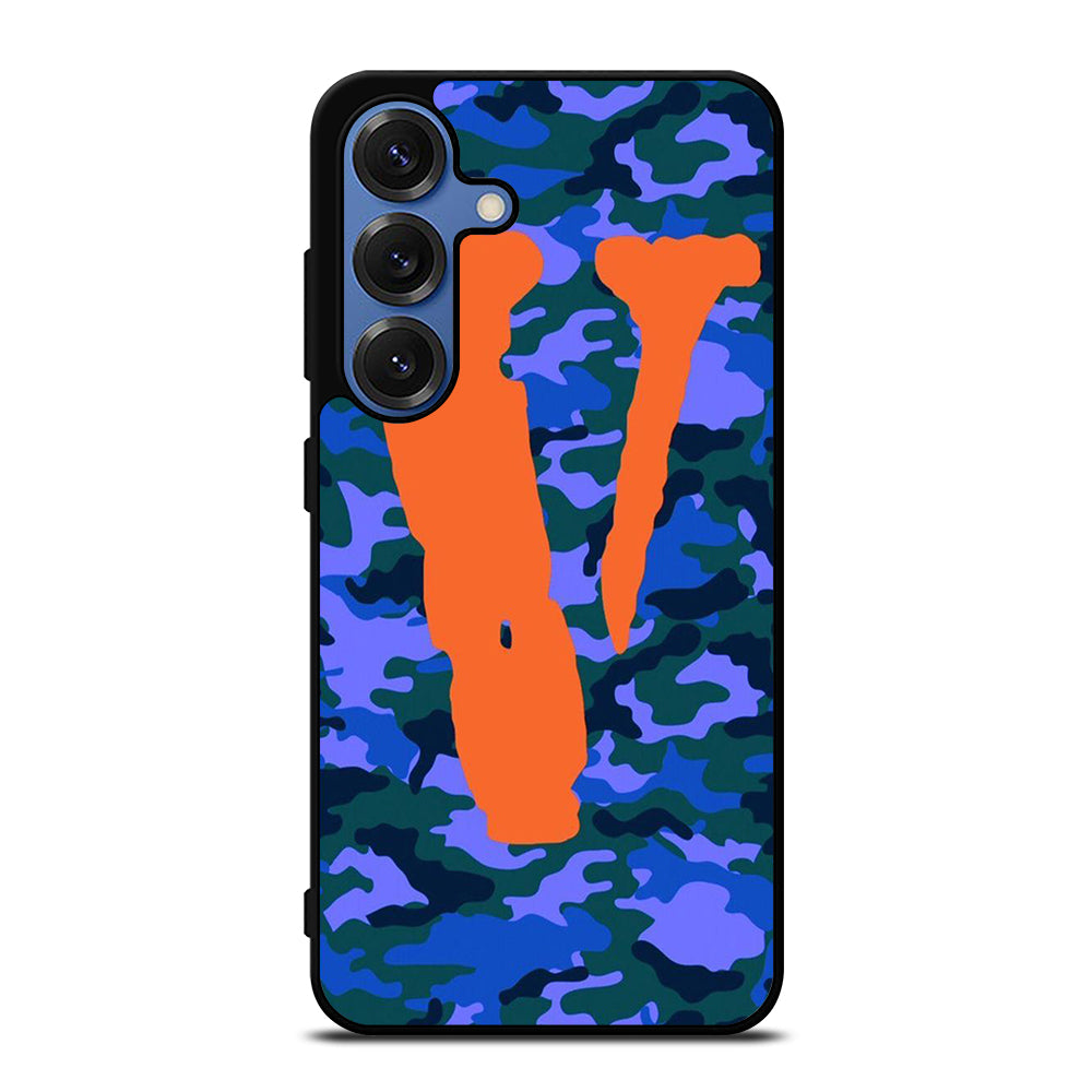 VLONE LOGO CAMO 3 Samsung Galaxy S25 Case Cover