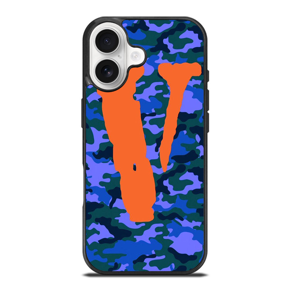 VLONE LOGO CAMO 3 iPhone 17 Case Cover