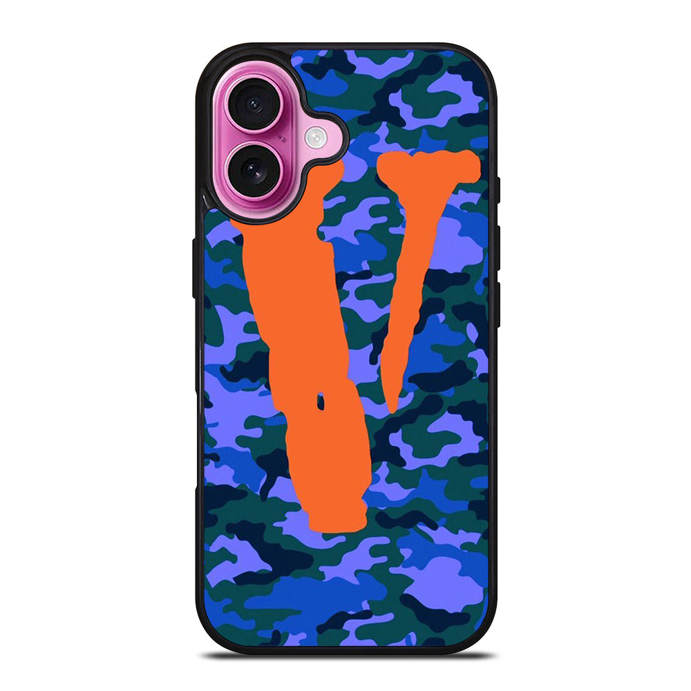 VLONE LOGO CAMO 3 iPhone 16 Plus Case Cover