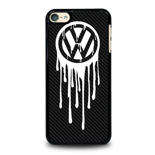 VOLKSWAGEN VW LOGO CARBON iPod Touch 6 Case Cover