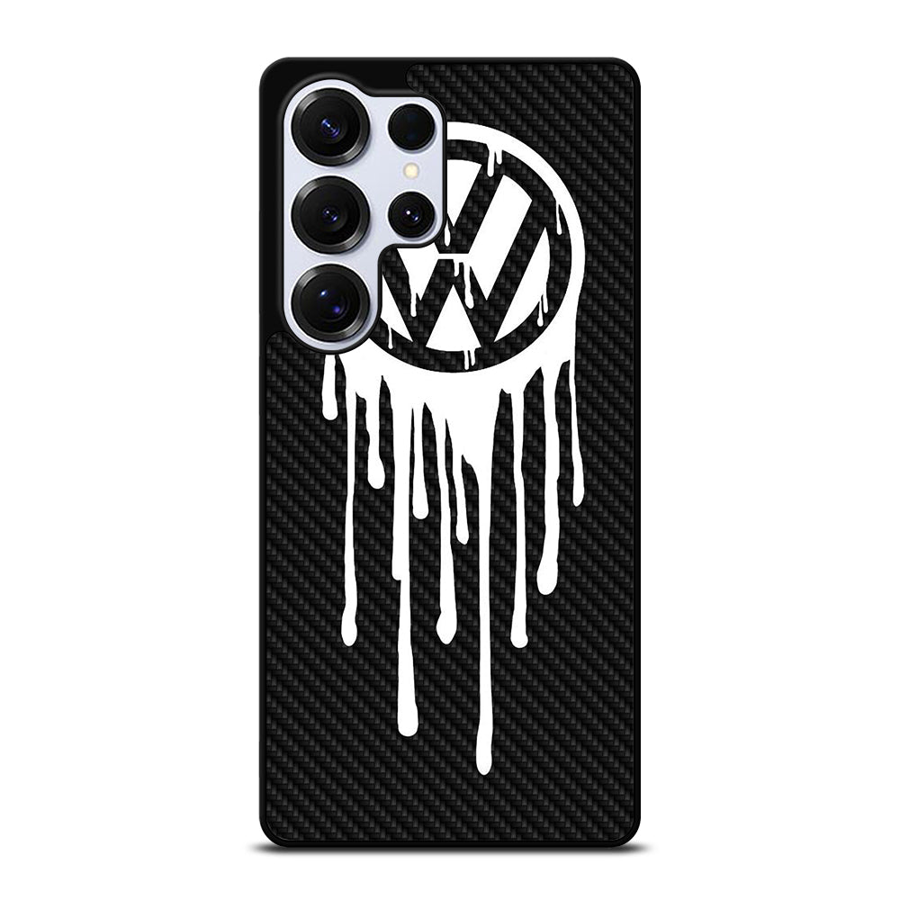 VOLKSWAGEN VW LOGO CARBON Samsung Galaxy S25 Ultra Case Cover