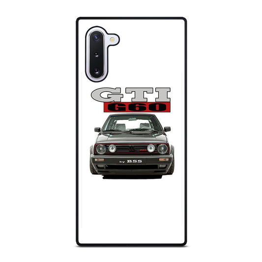 VW VOLKSWAGEN GTI CAR BLACK Samsung Galaxy Note 10 Case Cover