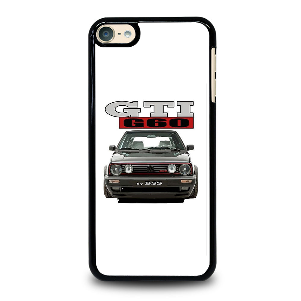 VW VOLKSWAGEN GTI CAR BLACK iPod Touch 6 Case Cover