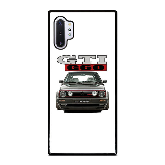 VW VOLKSWAGEN GTI CAR BLACK Samsung Galaxy Note 10 Plus Case Cover