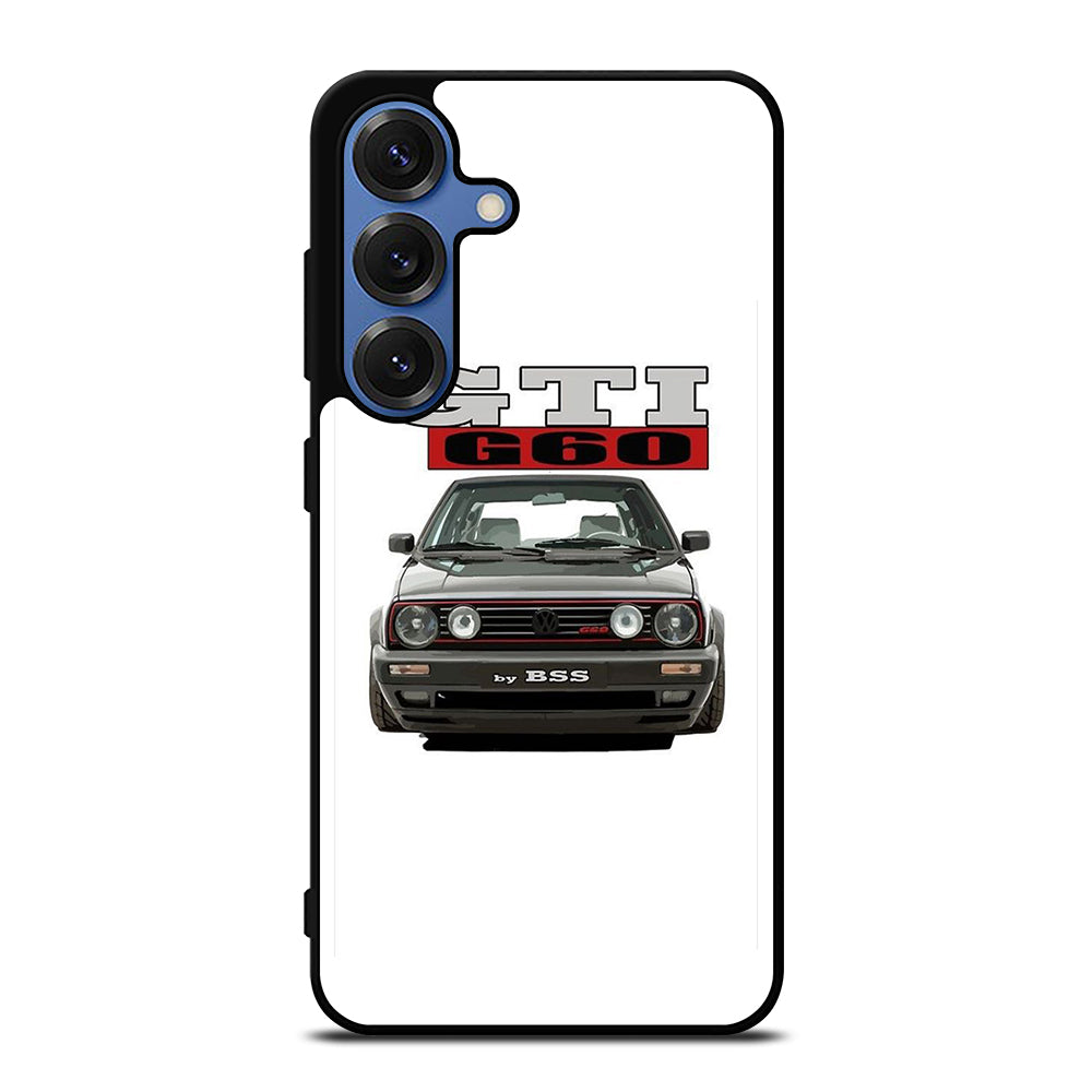 VW VOLKSWAGEN GTI CAR BLACK Samsung Galaxy S25 Case Cover