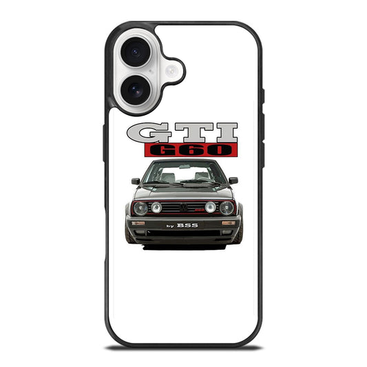 VW VOLKSWAGEN GTI CAR BLACK iPhone 17 Case Cover