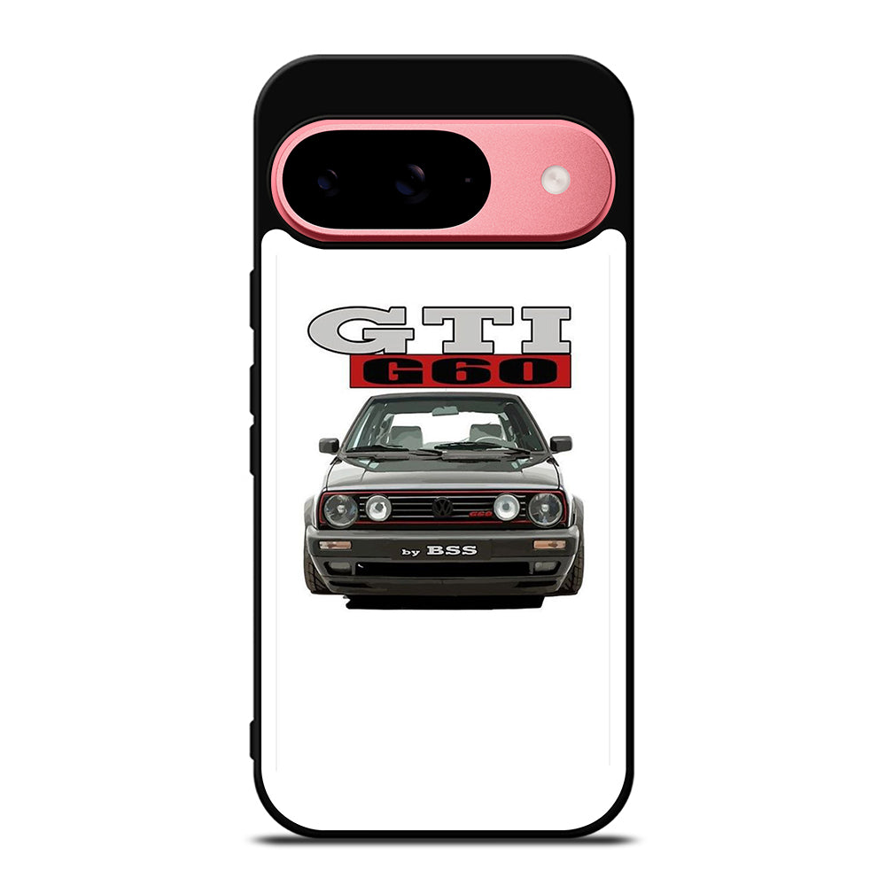 VW VOLKSWAGEN GTI CAR BLACK Google Pixel 9 Case Cover