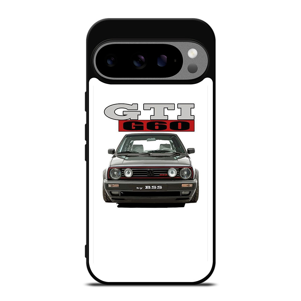 VW VOLKSWAGEN GTI CAR BLACK Google Pixel 9 Pro XL Case Cover
