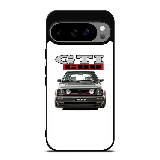 VW VOLKSWAGEN GTI CAR BLACK Google Pixel 9 Pro XL Case Cover
