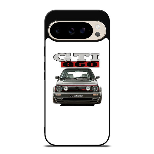 VW VOLKSWAGEN GTI CAR BLACK Google Pixel 9 Pro Case Cover
