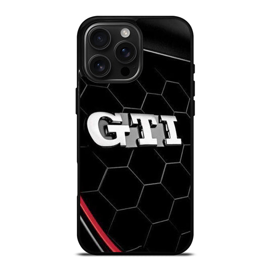VW VOLKSWAGEN GTI EMBLEM CAR iPhone 16 Pro Max Case Cover