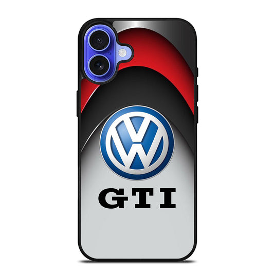 VW VOLKSWAGEN GTI LOGO iPhone 16 Case Cover