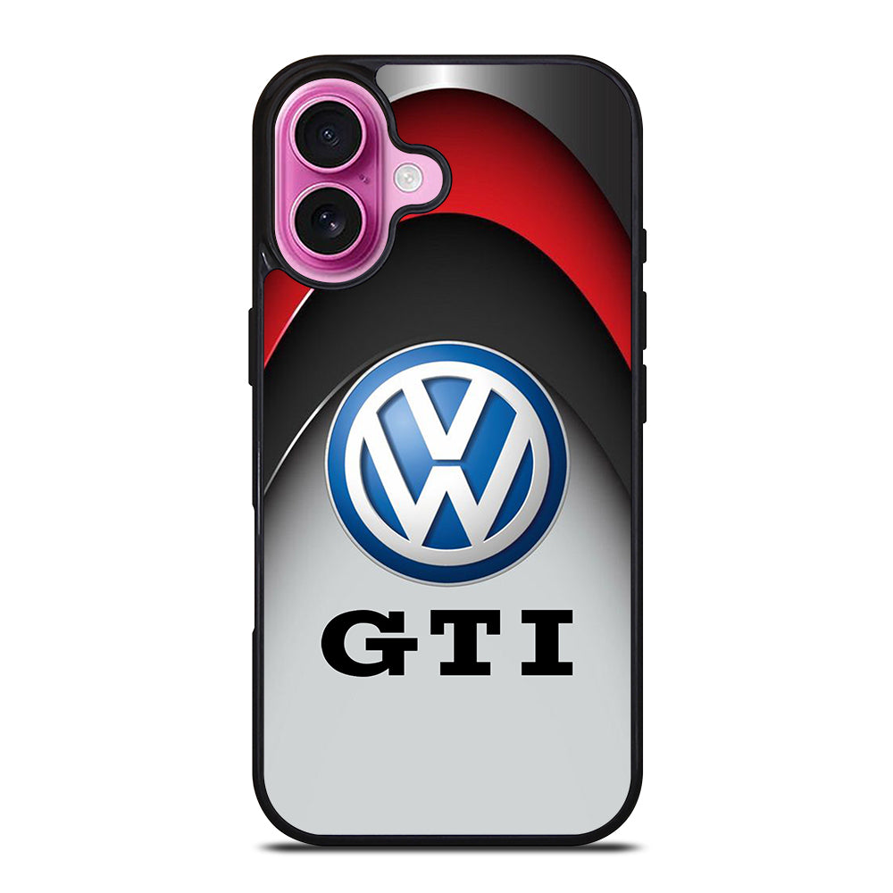 VW VOLKSWAGEN GTI LOGO iPhone 16 Plus Case Cover