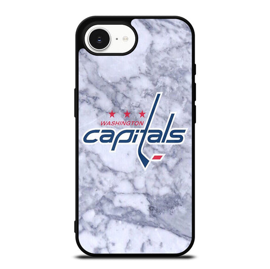 WASHINGTON CAPITALS MARBLE LOGO iPhone 16e Case Cover