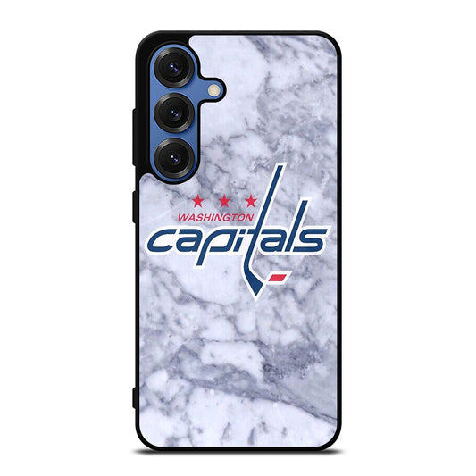 WASHINGTON CAPITALS MARBLE LOGO Samsung Galaxy S25 Case Cover