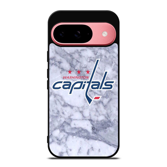 WASHINGTON CAPITALS MARBLE LOGO Google Pixel 9 Case Cover