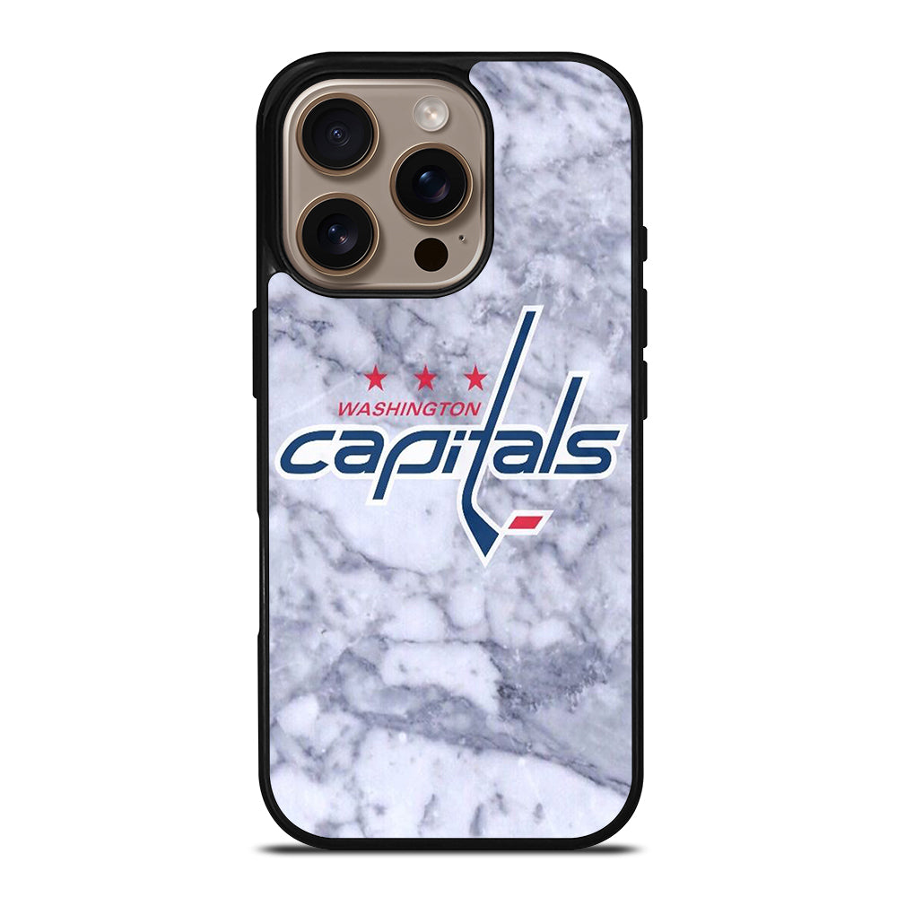 WASHINGTON CAPITALS MARBLE LOGO iPhone 16 Pro Case Cover