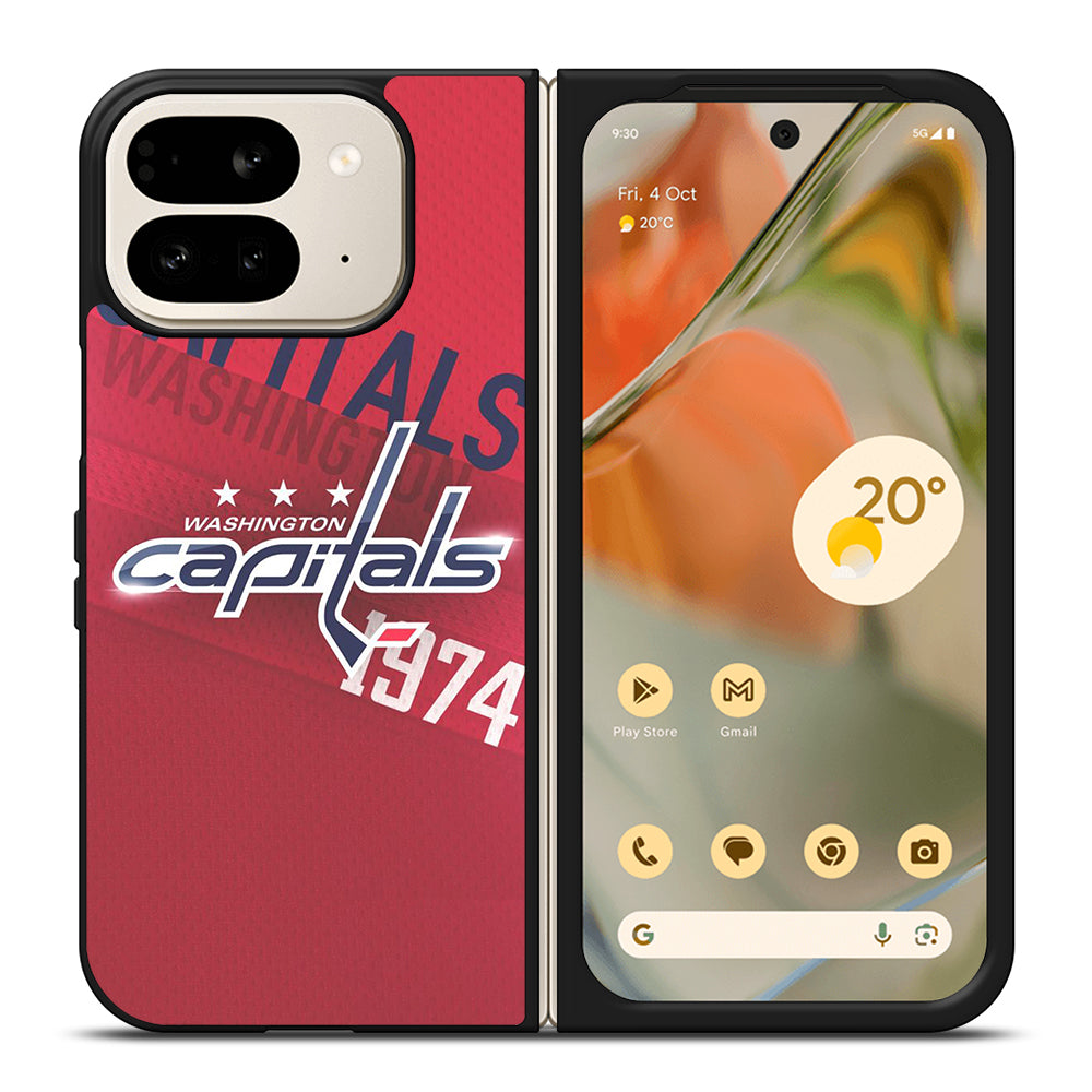 WASHINGTON CAPITALS NHL LOGO Google Pixel 9 Pro Fold Case Cover