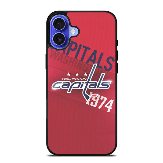 WASHINGTON CAPITALS NHL LOGO iPhone 16 Case Cover
