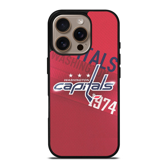 WASHINGTON CAPITALS NHL LOGO iPhone 16 Pro Case Cover