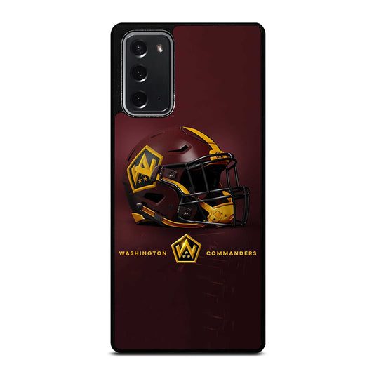 WASHINGTON COMMANDERS HELMET Samsung Galaxy Note 20 Case Cover