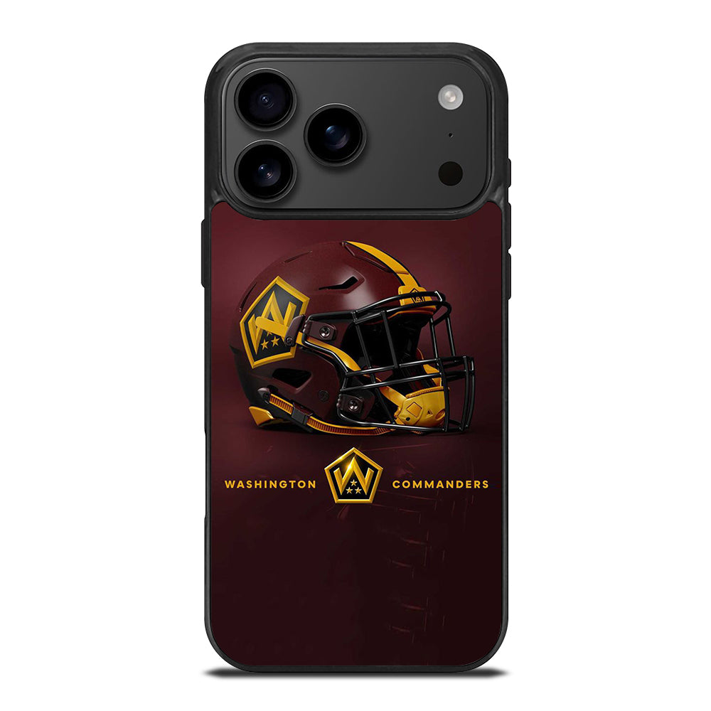 WASHINGTON COMMANDERS HELMET iPhone 17 Pro Max Case Cover