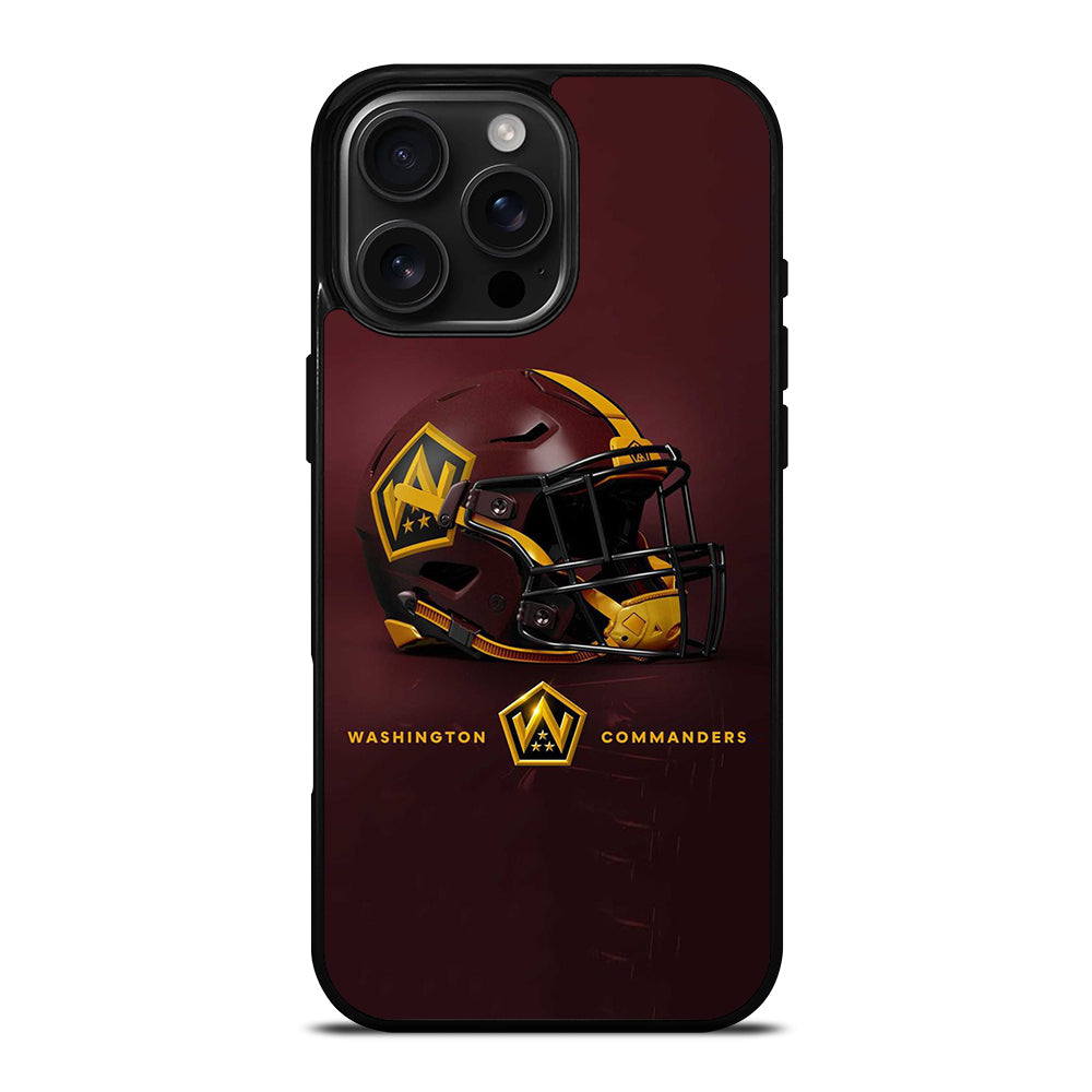 WASHINGTON COMMANDERS HELMET iPhone 16 Pro Max Case Cover