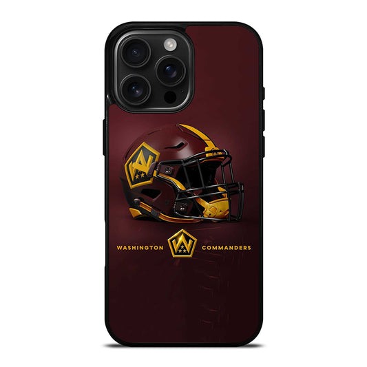 WASHINGTON COMMANDERS HELMET iPhone 16 Pro Max Case Cover